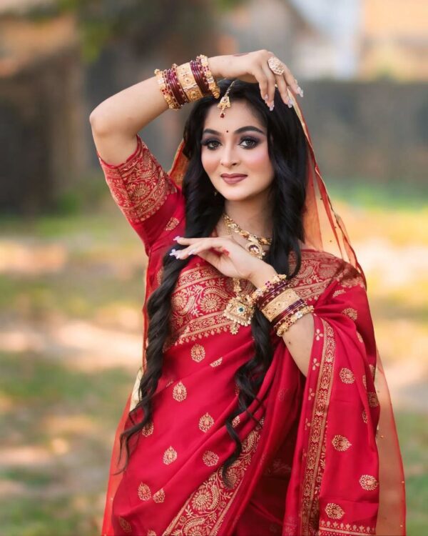 অরিজিনাল জাপানি সিল্ক শাড়ি
