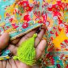 Exclusive Chanderi Silk Colorful Saree