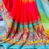 Exclusive Chanderi Silk Colorful Saree