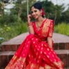 South Indian Inspired Katan Saree
